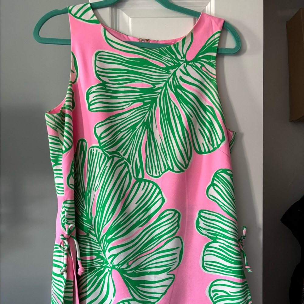 Lilly Pulitzer Pink and Green Romper.  EUC.   Non smoking home.